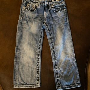 Miss me cross pocket capris 10